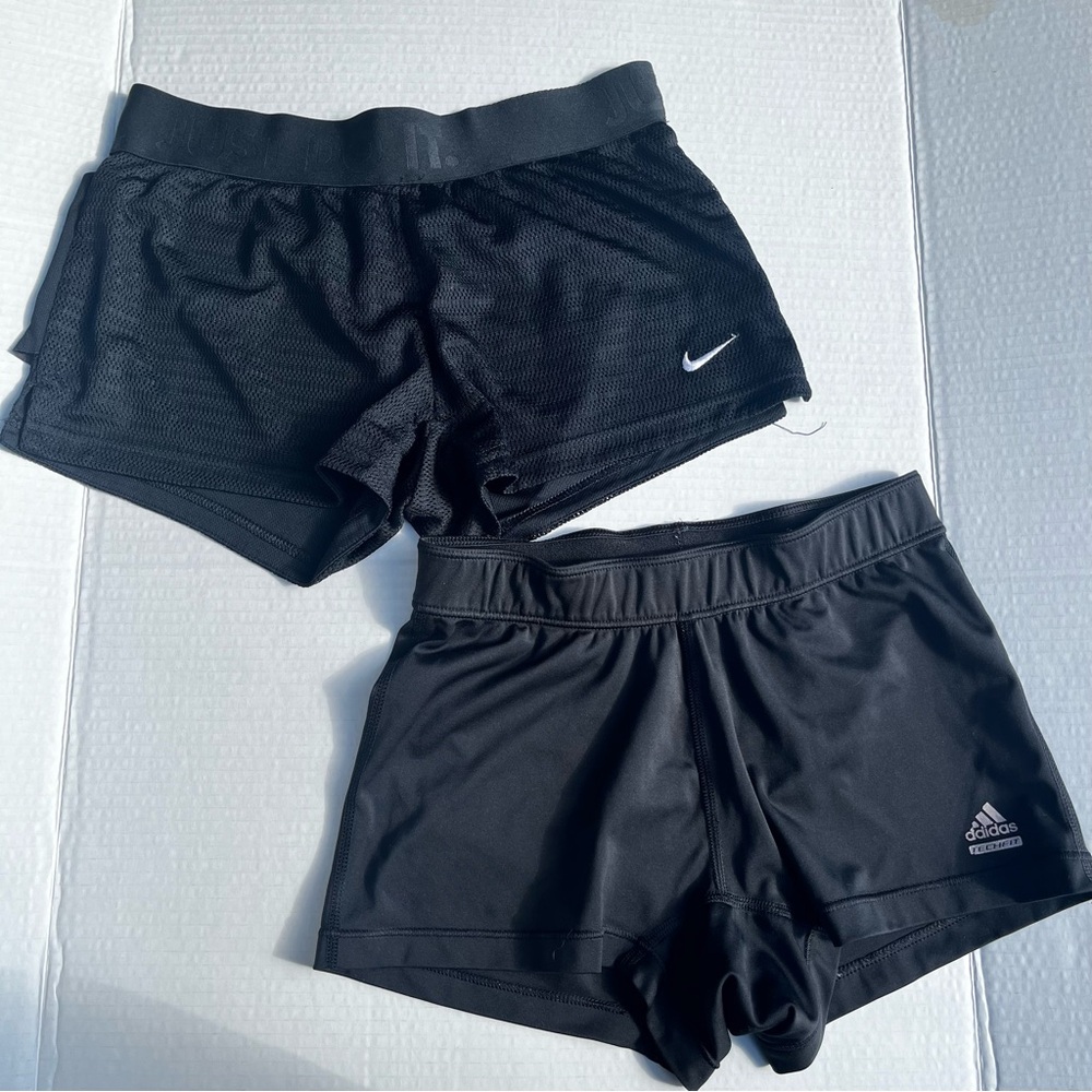 XS workout shorts.